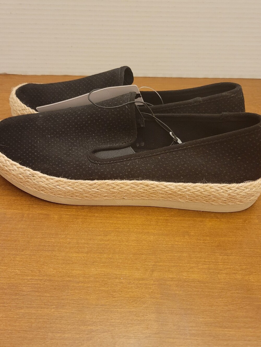 Esprit Nadine Black Slip-On Loafers, Size 8.5. NEW - Picture 3 of 6